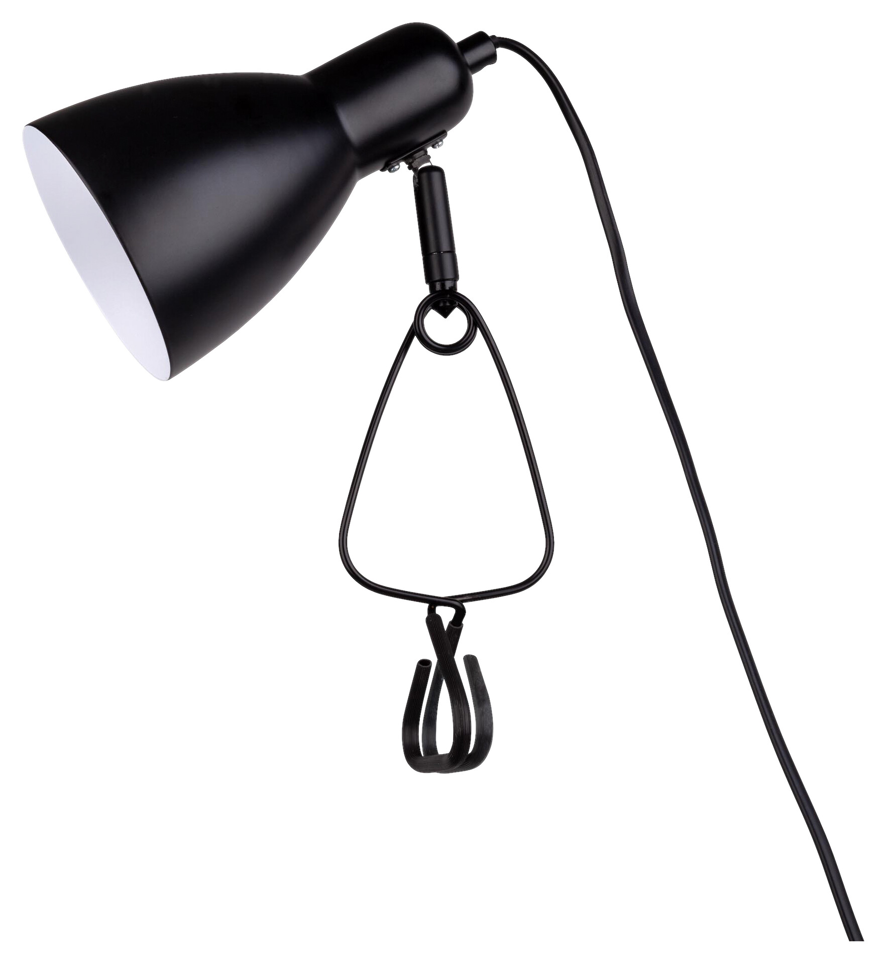 Näve Leuchten Tischleuchte 3194922 schwarz Metall B/H/T: ca. 10,5x28x17 cm E14 1 Brennstellen