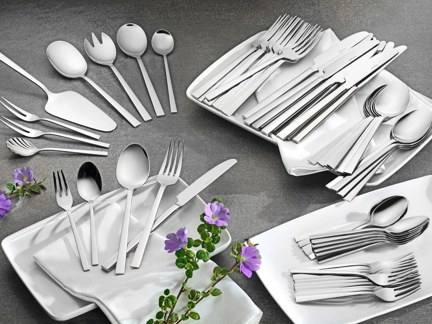 Esmeyer Besteckset Melina silber Edelstahl 68 tlg.