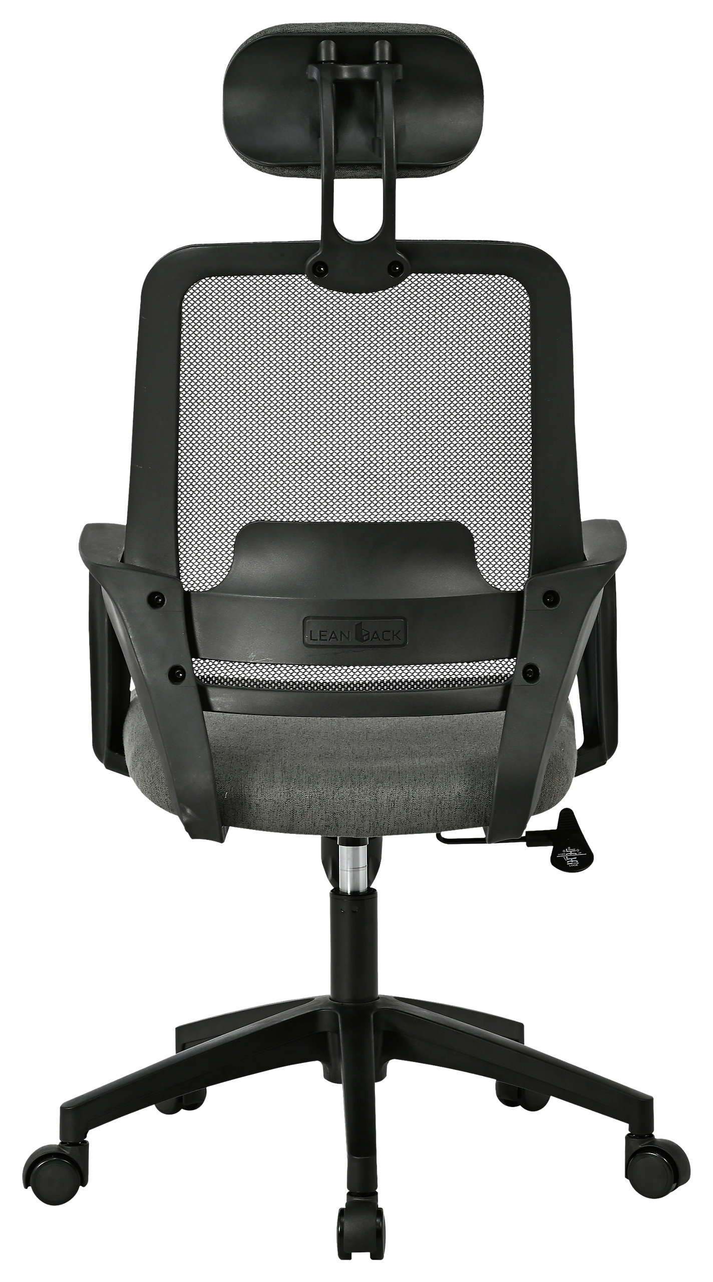 Chefsessel Ela schwarz Stoff