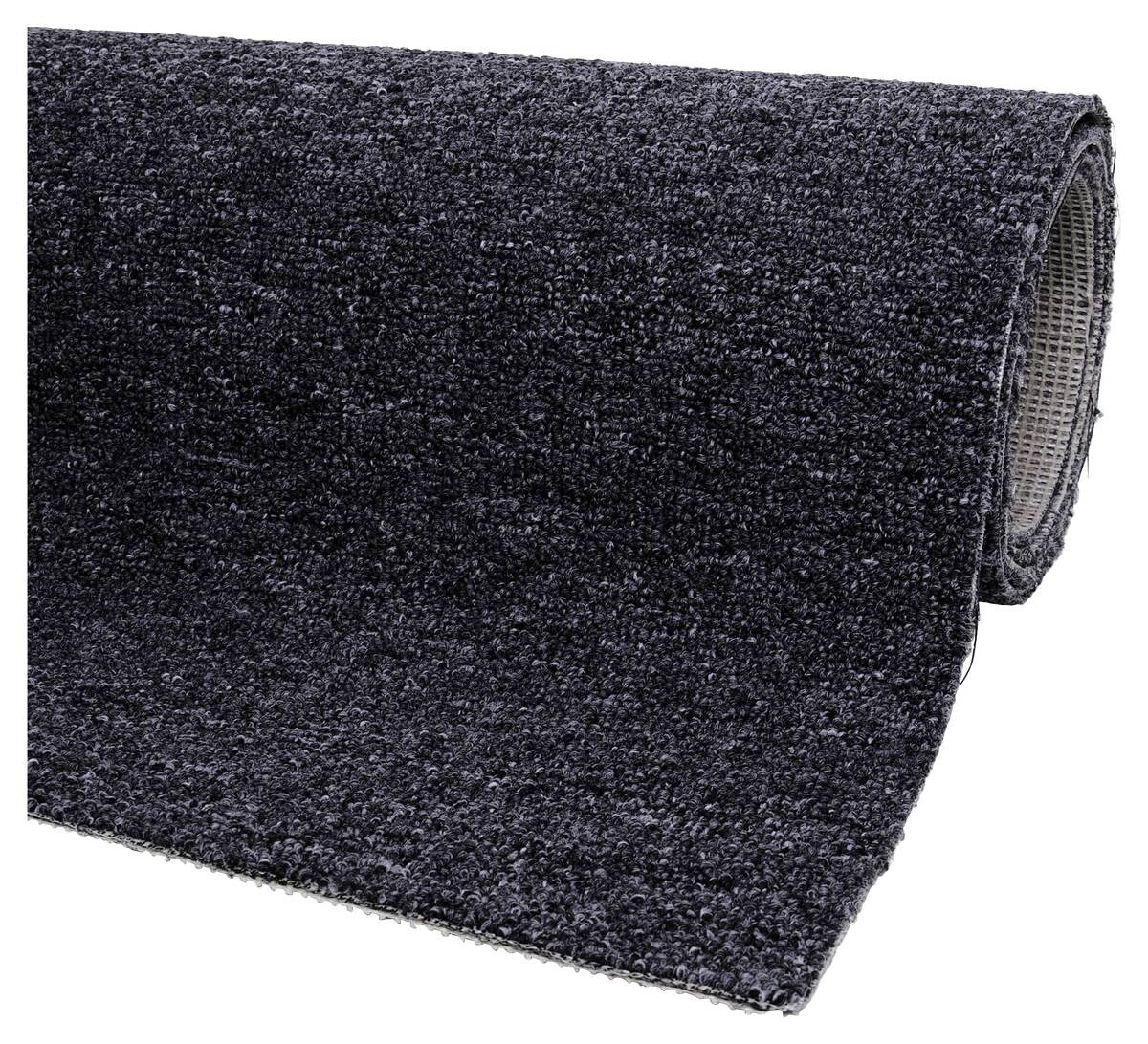 Teppichboden Mirabell anthrazit B/L: ca. 200x600 cm pro Stück