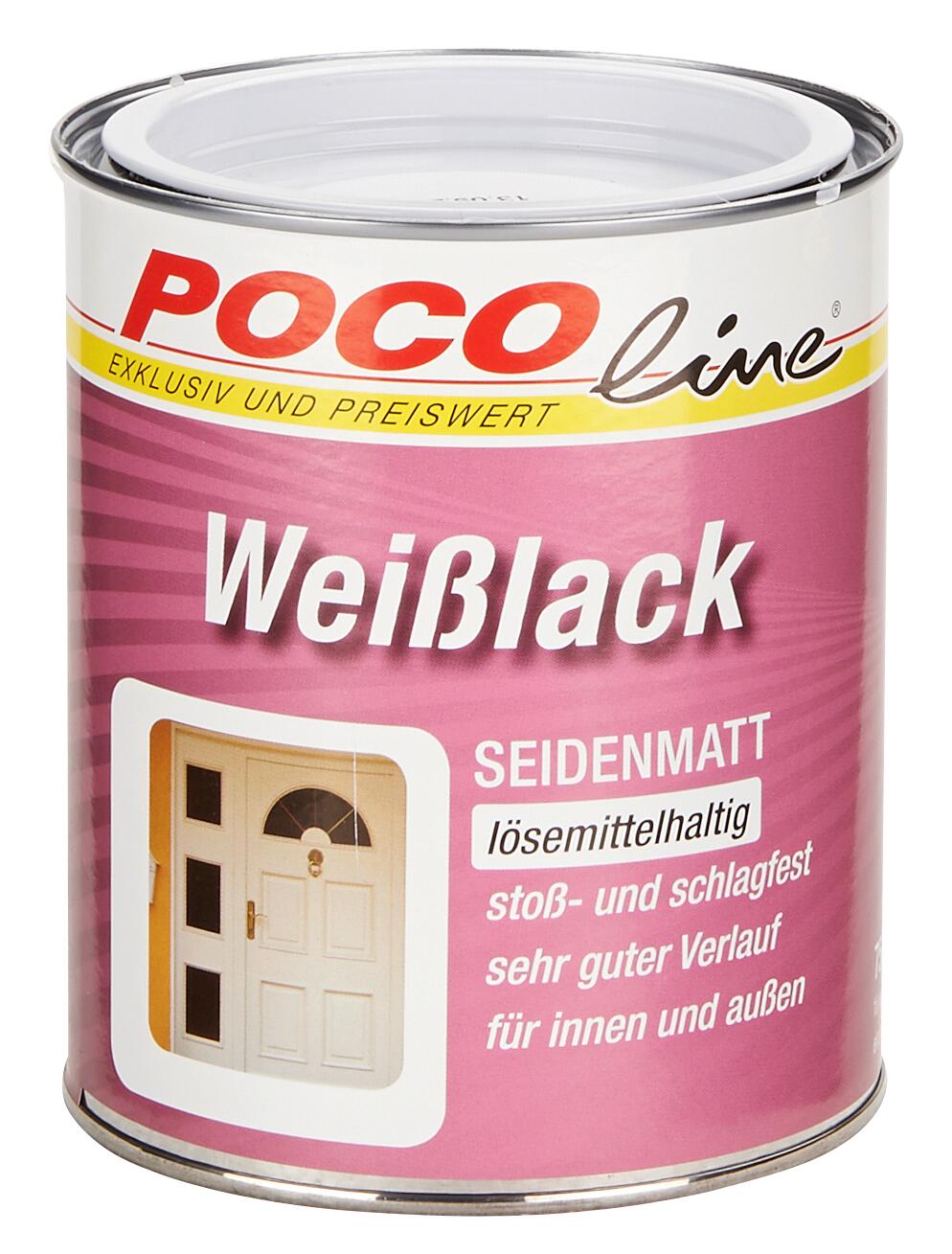 Weißlack weiß seidenmatt ca. 0,75 l