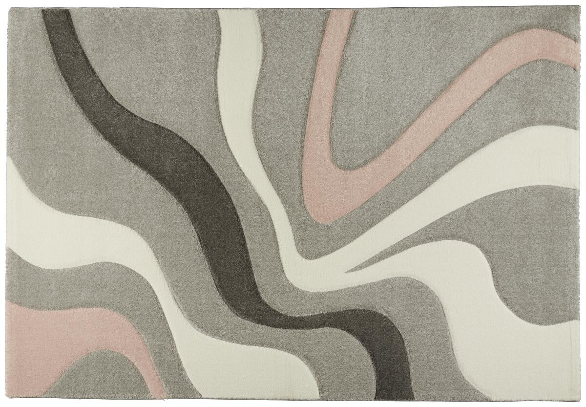 Webteppich Casino grau B/L: ca. 60x110 cm