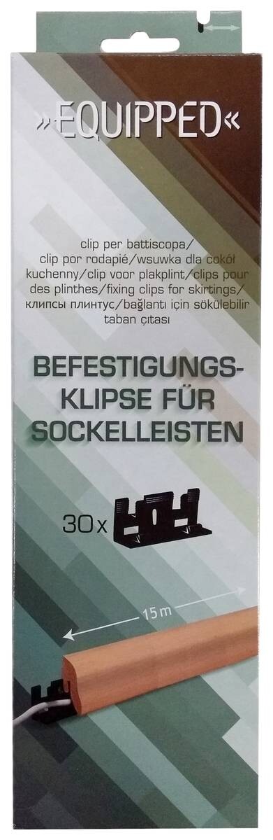 Leistenzubehör schwarz L/B/H: ca. 1x1x1 cm