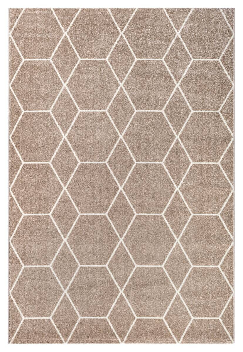 Sanat Teppich Trellis beige B/L: ca. 120x170 cm