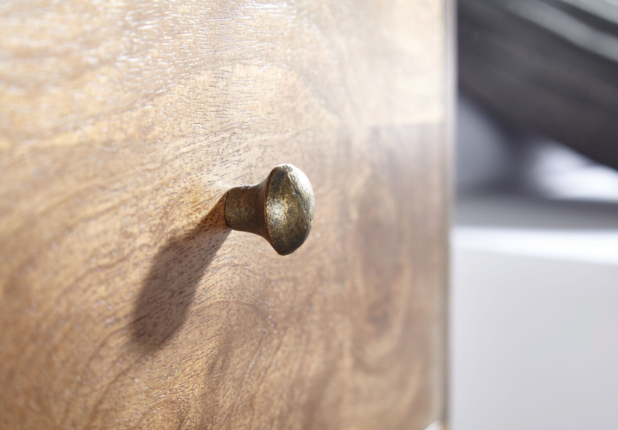 Nachtkonsole braun B/H/T: ca. 35x75x40 cm