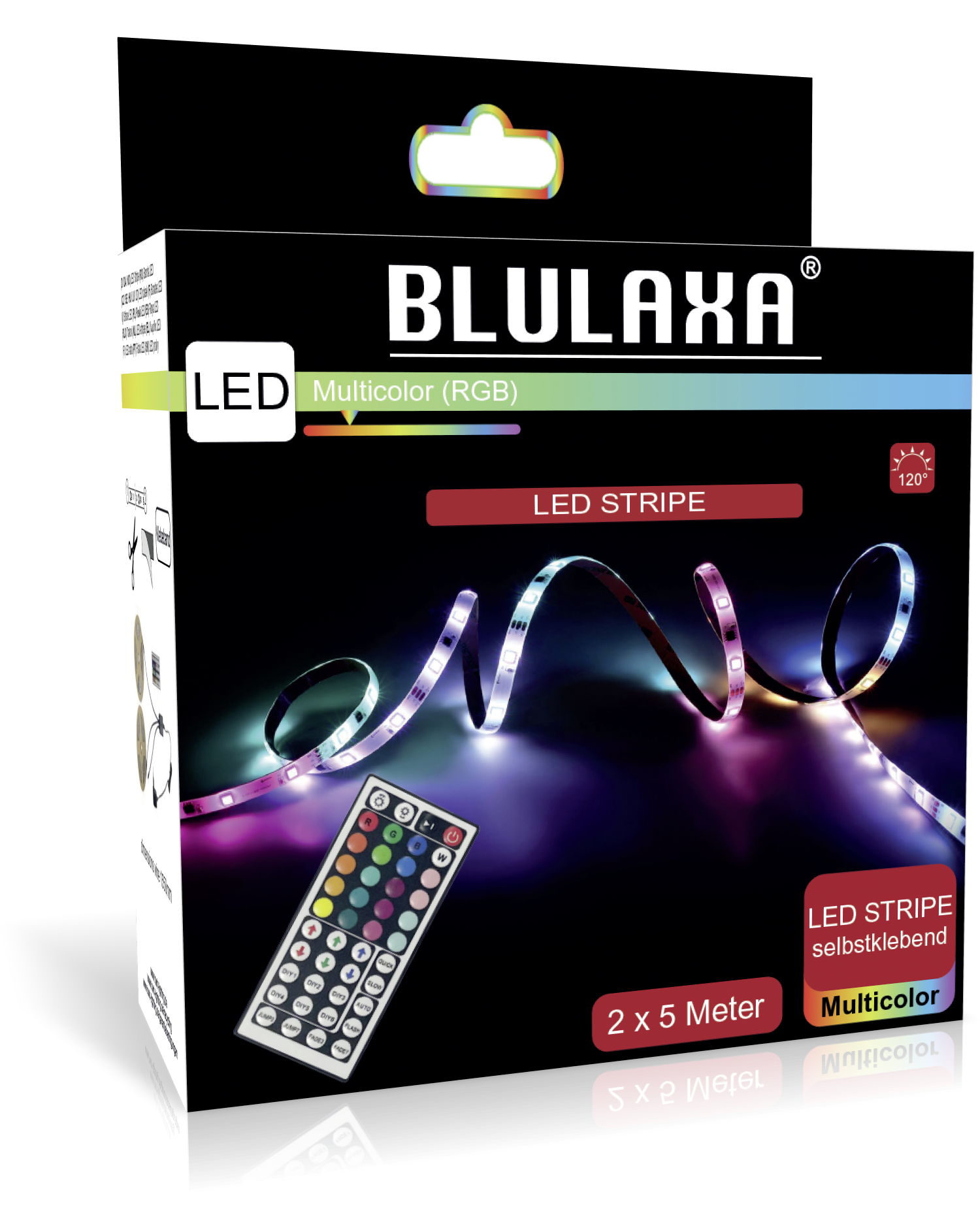 Blulaxa LED-RGB-Lichtband B/L: ca. 500x200 cm