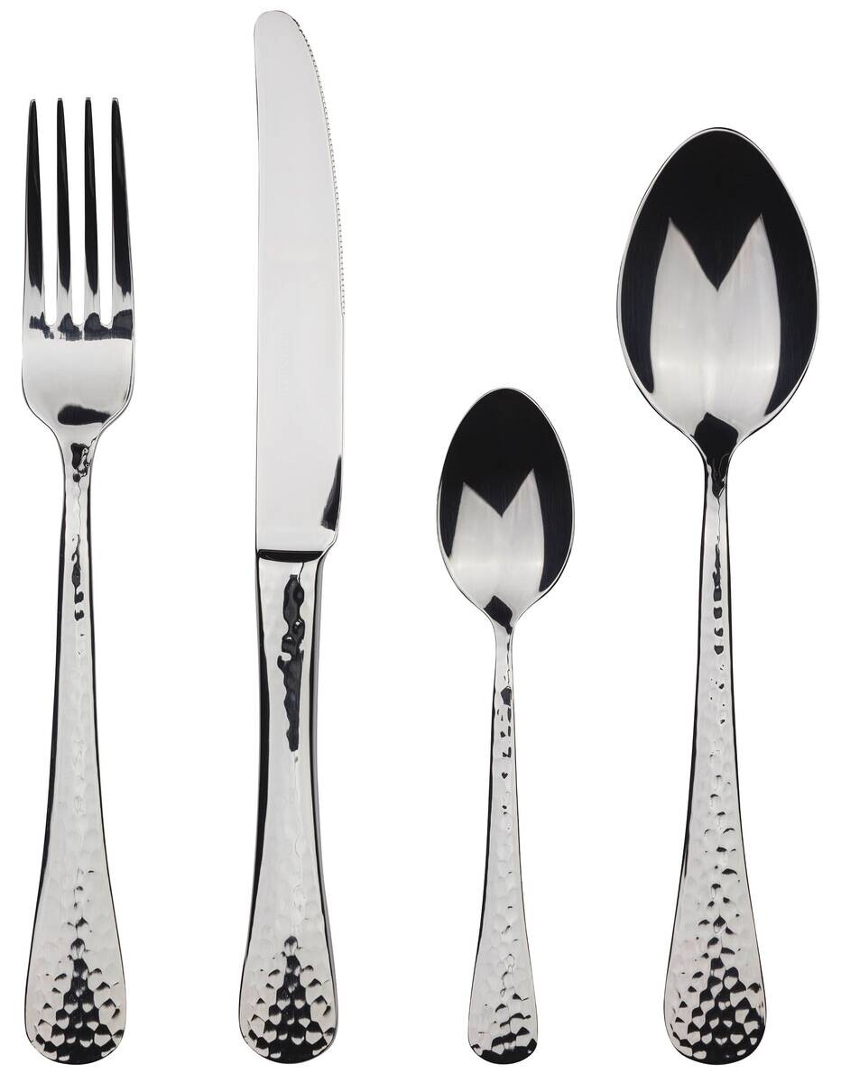 BERGNER Besteckset EIFFEL silber Edelstahl 24 tlg.