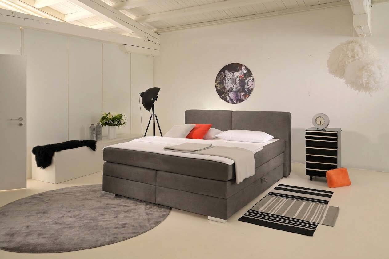 Boxspringbett Happy schoko Liegefläche B/L: ca. 180x200 cm