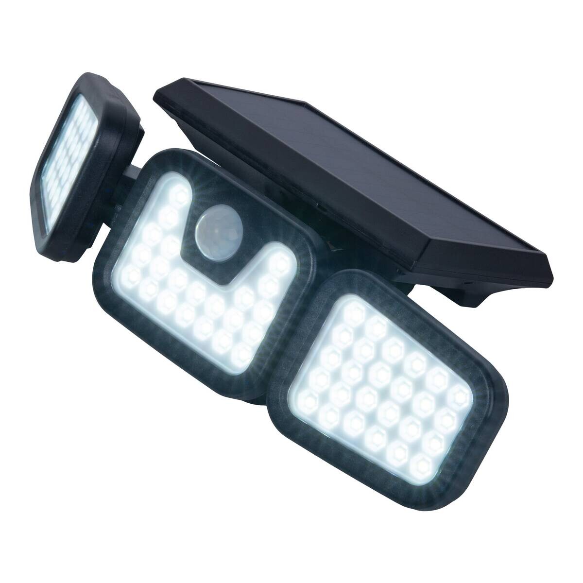 Außenwandleuchte 1394522 schwarz Kunststoff B/H/T: ca. 28,3x11x13,5 cm