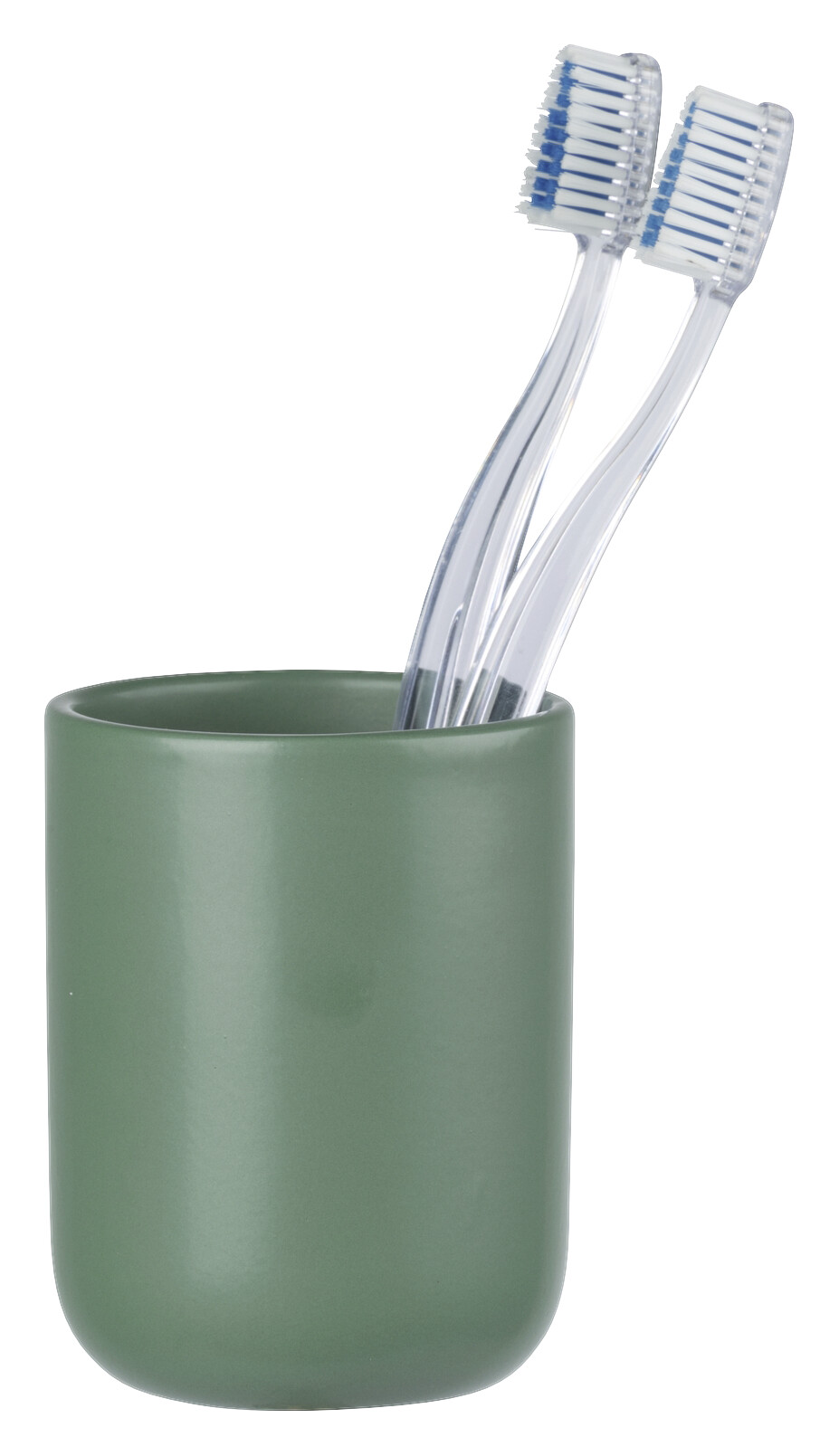 Allstar Zahnputzbecher Olinda grün Keramik