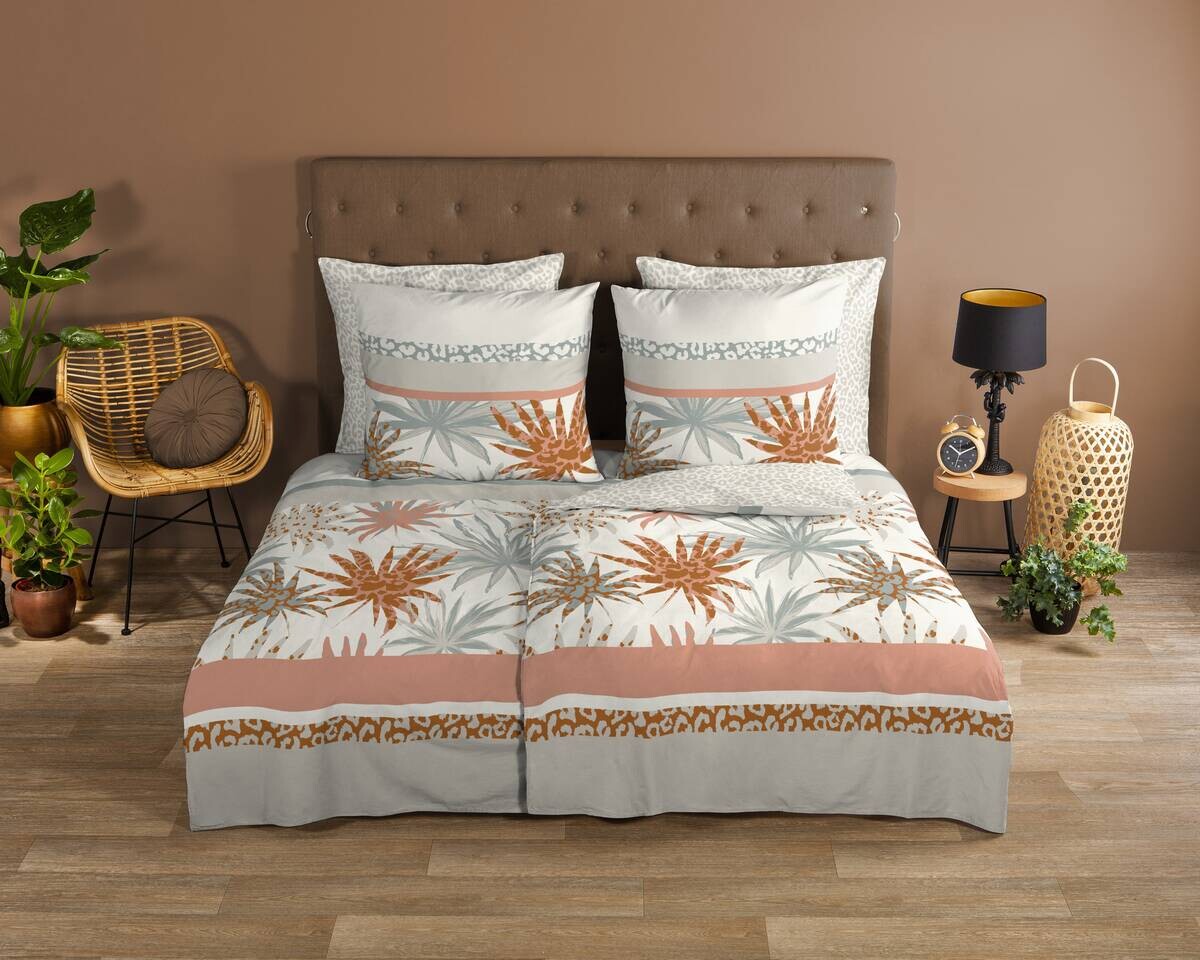 Baumwoll Bettwäsche Costa Multi Baumwolle B/L: ca. 135x200 cm