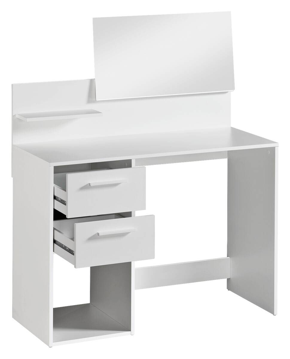 Schminktisch Diana weiß B/H/T: ca. 100x126x43 cm