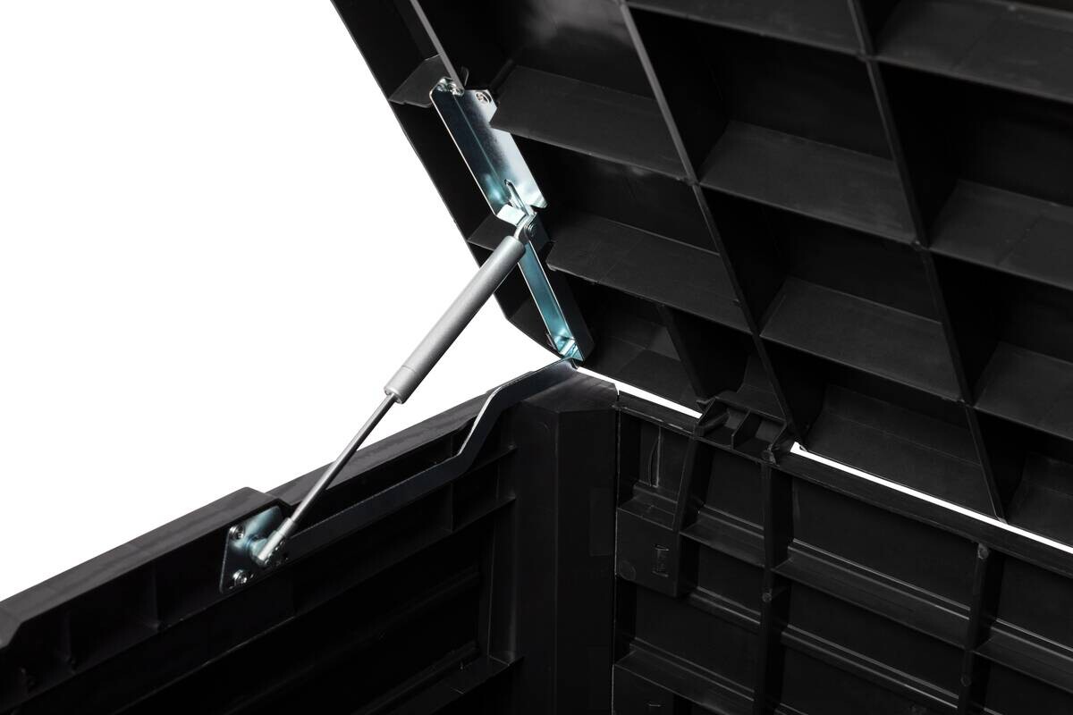 Toomax Aufbewahrungsbox Florida anthrazit Kunststoff B/H/L: ca. 70x60x148 cm