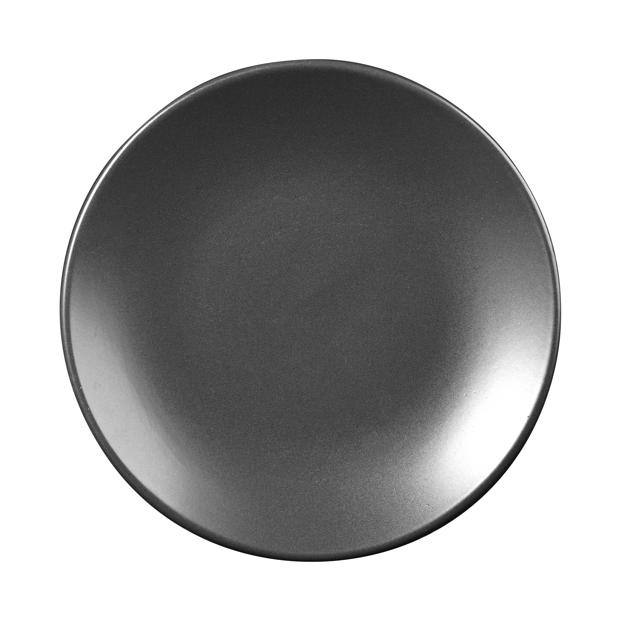 BERGNER Geschirrset CHARCOAL schwarz Steingut 12 tlg.