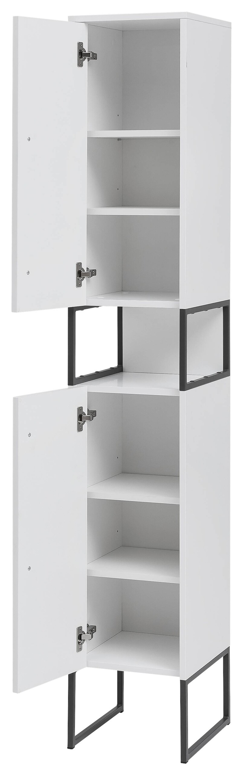 Hochschrank Limone weiß B/H/T: ca. 30,4x183,4x33,1 cm