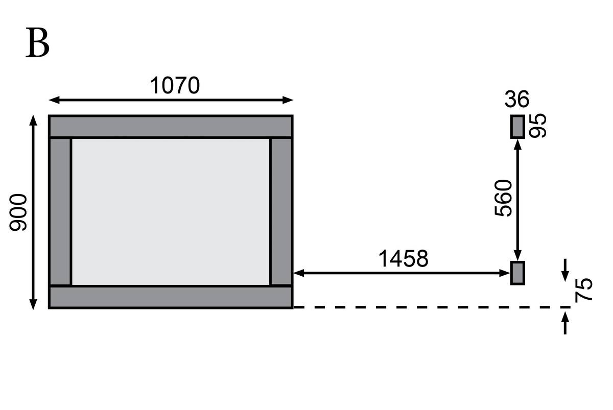 Karibu Gartenhaus Garry B/H/T: ca. 260x197x92 cm