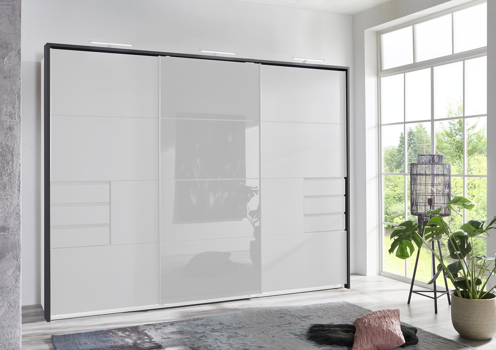 Passepartoutrahmen Saigon Graphit B/H/T: ca. 273x213x12 cm