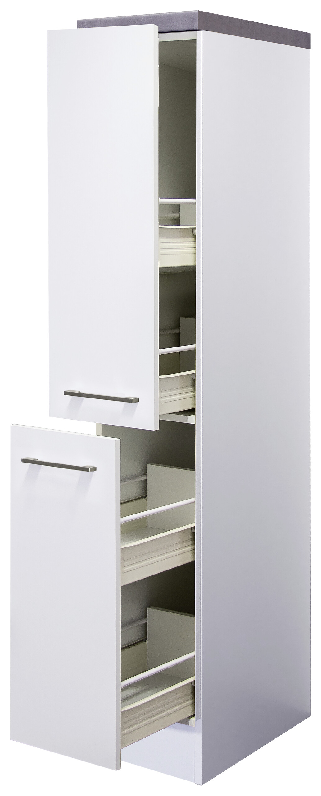 Apothekerschrank Vita weiß matt B/H/T: ca. 30x162x60 cm