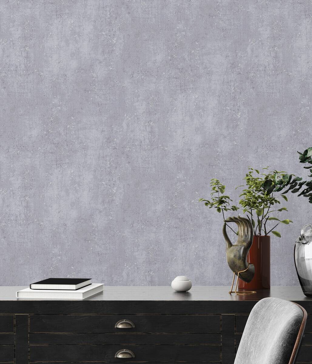 A.S.Creation Vliestapete grau B/H/D: ca. 53x1005x8 cm