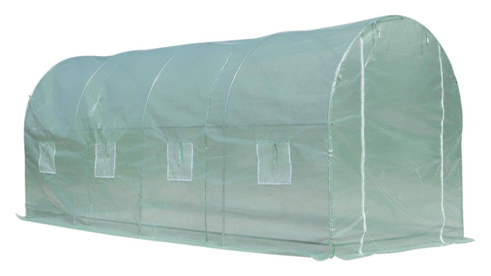 Outsunny Foliengewächshaus B/H/L: ca. 200x210x500 cm