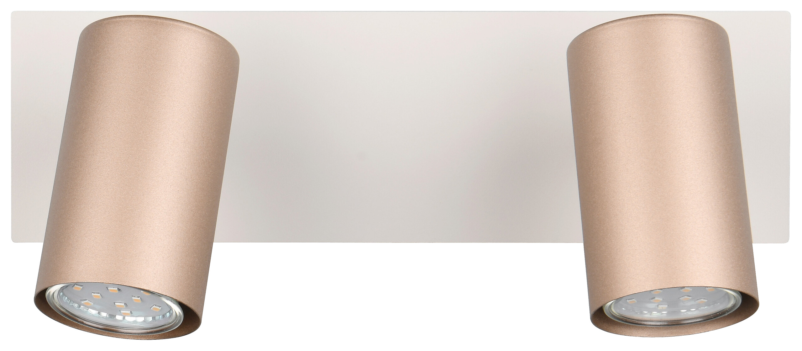 Reality Leuchten Spots Marley kaffee Metall B/H/L: ca. 30x15x9 cm null 2 Brennstellen