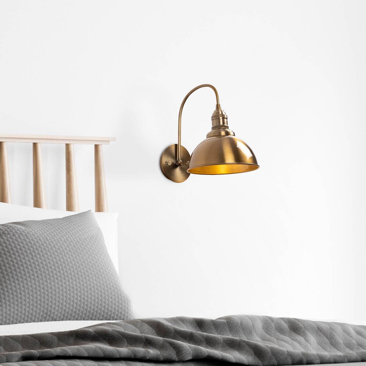 Opviq Wandleuchte Varzan-10845 B/H/T/L/D: ca. 27x36x27x27x27 cm E27 1 Brennstellen