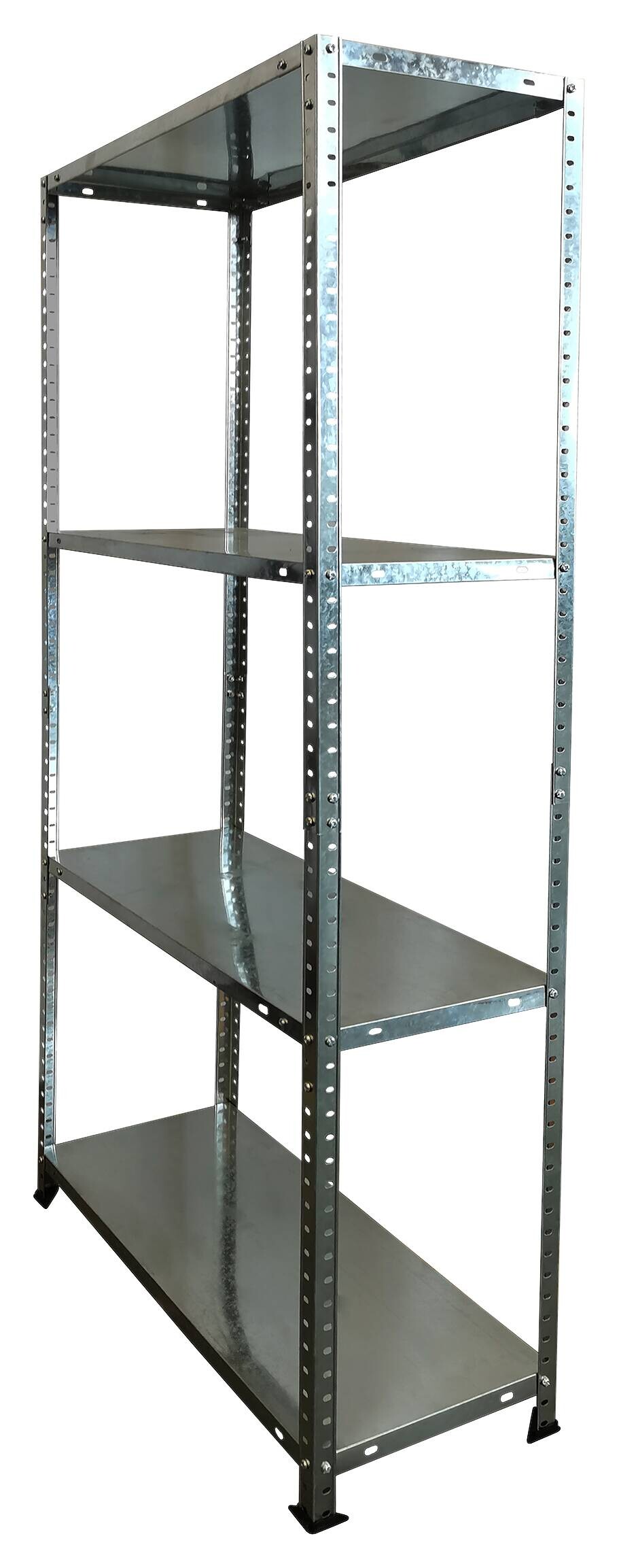 Schraubregal verzinkt B/H/T: ca. 75x150x30 cm Schraubregal verzinkt B/H/T: ca. 75x150x30 cm