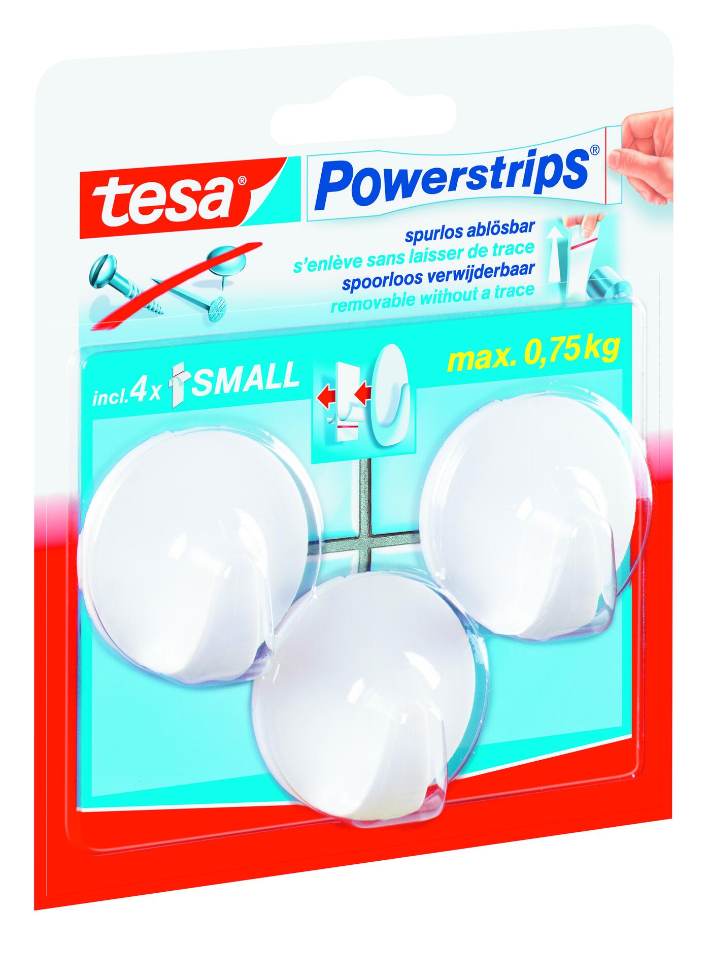 Powerstrips weiß Kunststoff B/H/L: ca. 18,5x34x13,5 cm