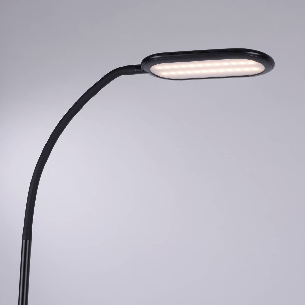 Just Light LED-Stehleuchte KELLY 14406-18 schwarz Kunststoff B/H/T: ca. 63x175x63 cm 1 Brennstellen