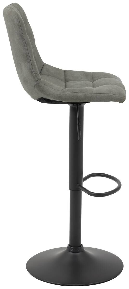 Essgruppe Yvonne Eiche grau Metall B/H/T: ca. 120x108x58 cm