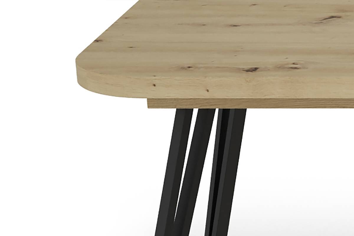 Tisch LIFE Eiche Artisan Nachbildung B/H/T: ca. 160x76x90 cm