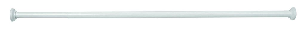 Duschstange weiß Aluminium 1er Pack
