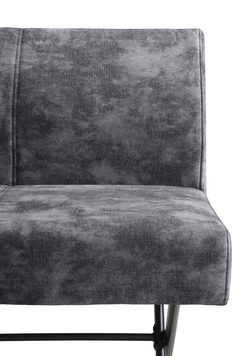 Bank Porto I anthrazit B/H/T: ca. 140x89x64 cm