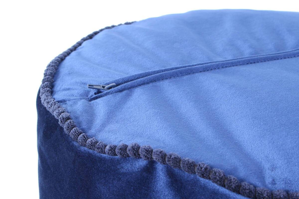 360 Living Hocker Taj Mahal 200 blau H/D: ca. 38x45 cm