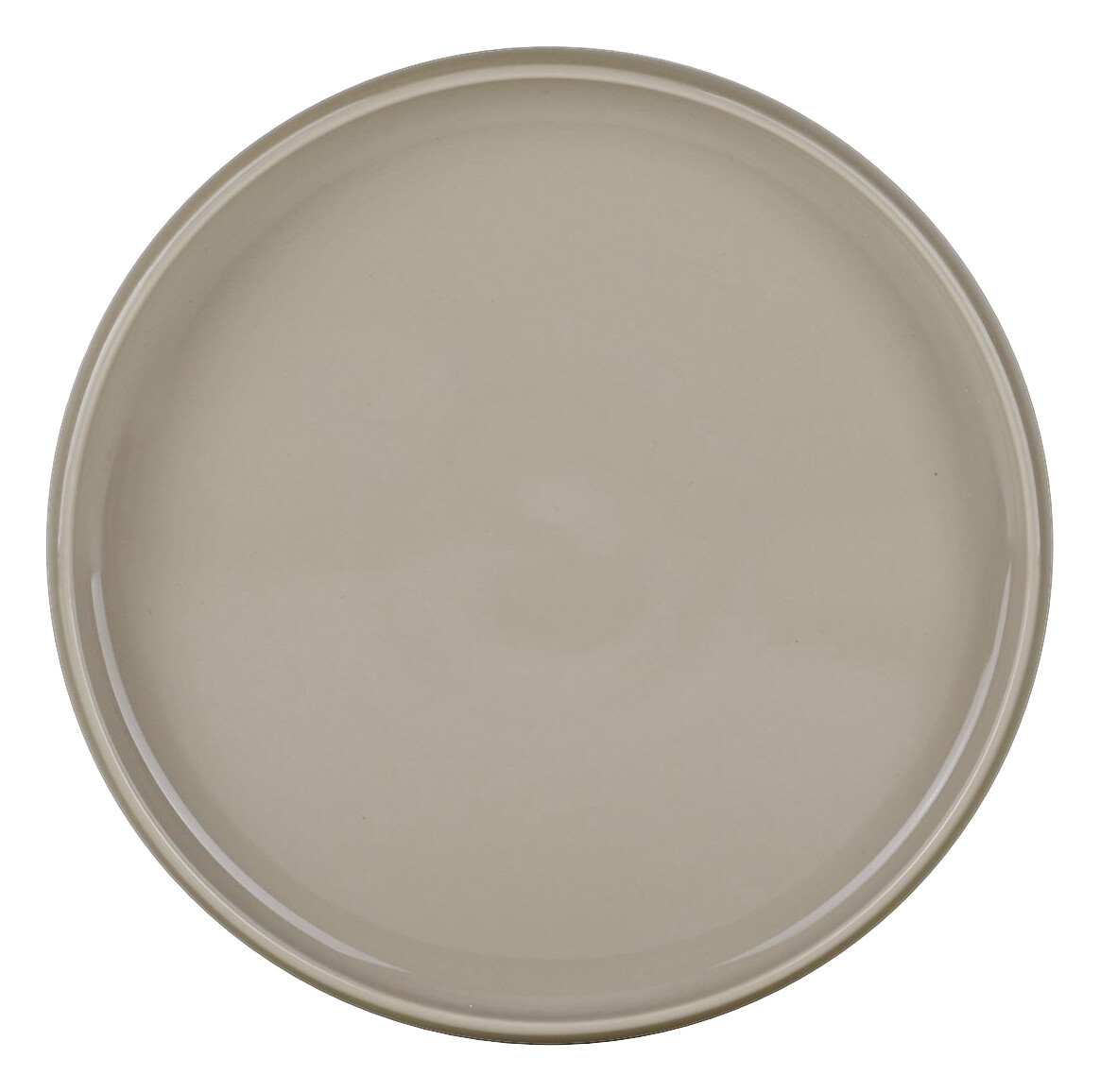 Dessertteller beige Steinzeug D: ca. 22 cm