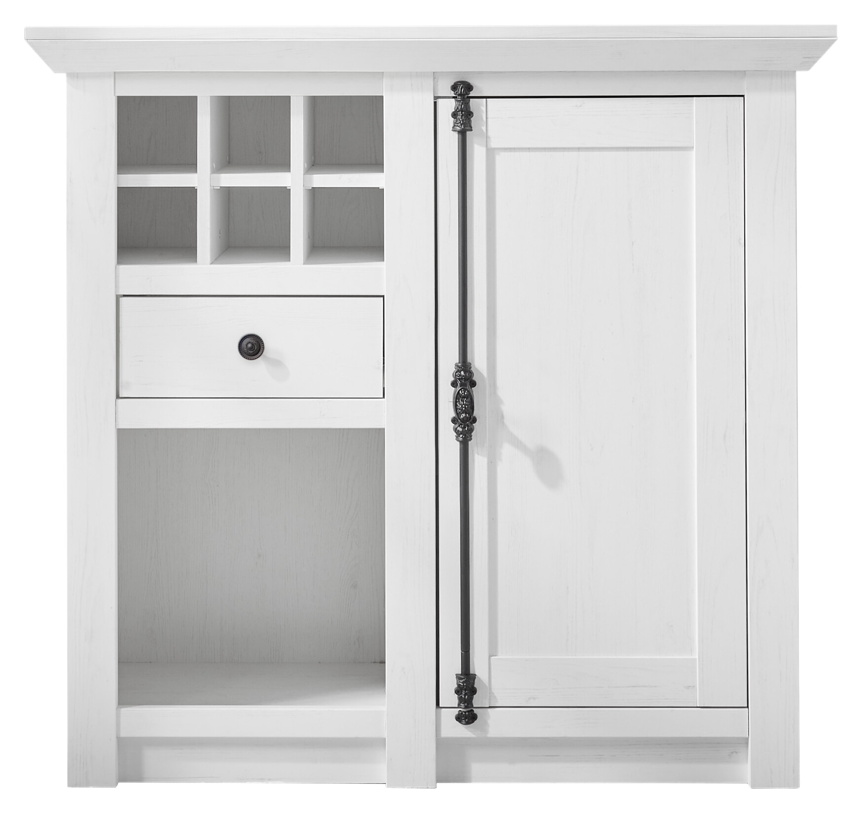 Sideboard Westerland weiß B/H/T: ca. 105x100x45 cm