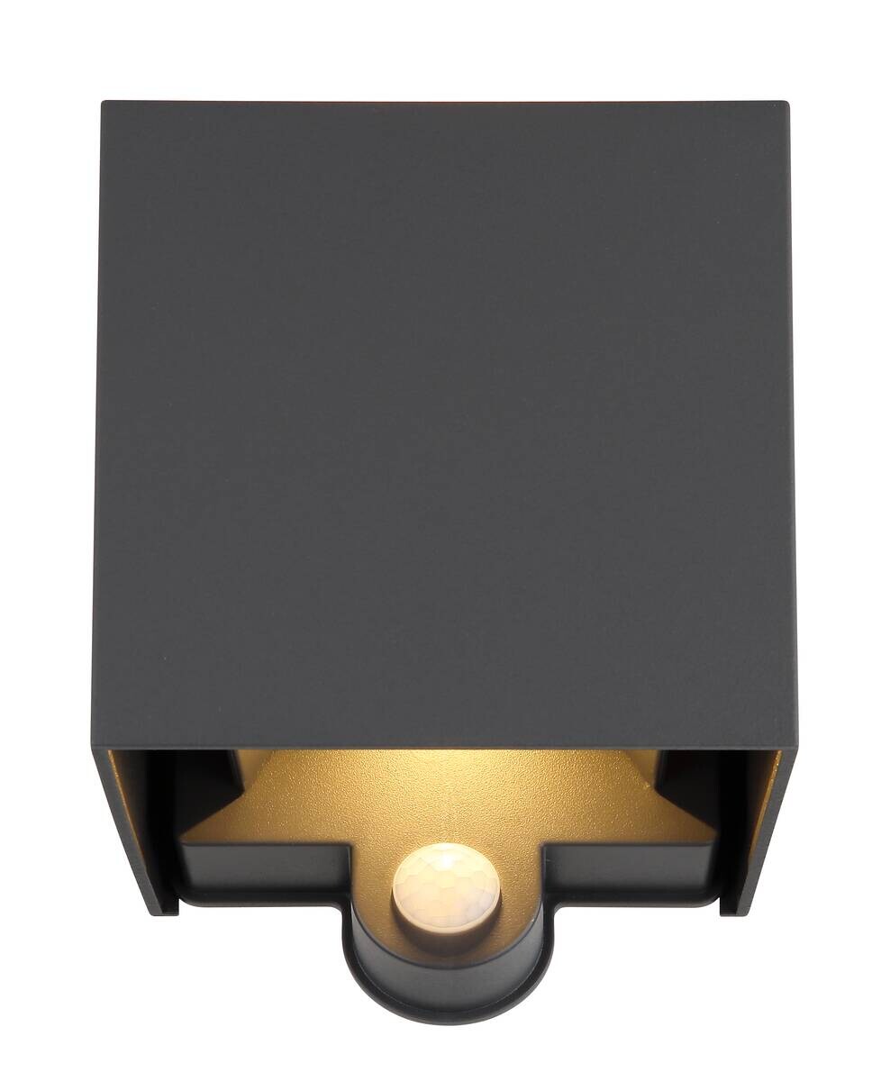 LED-Außenleuchte anthrazit B/H/T: ca. 10x12,5x10 cm