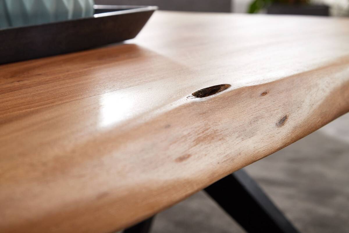 Wohnling Couchtisch braun B/H/T: ca. 64x37x115 cm