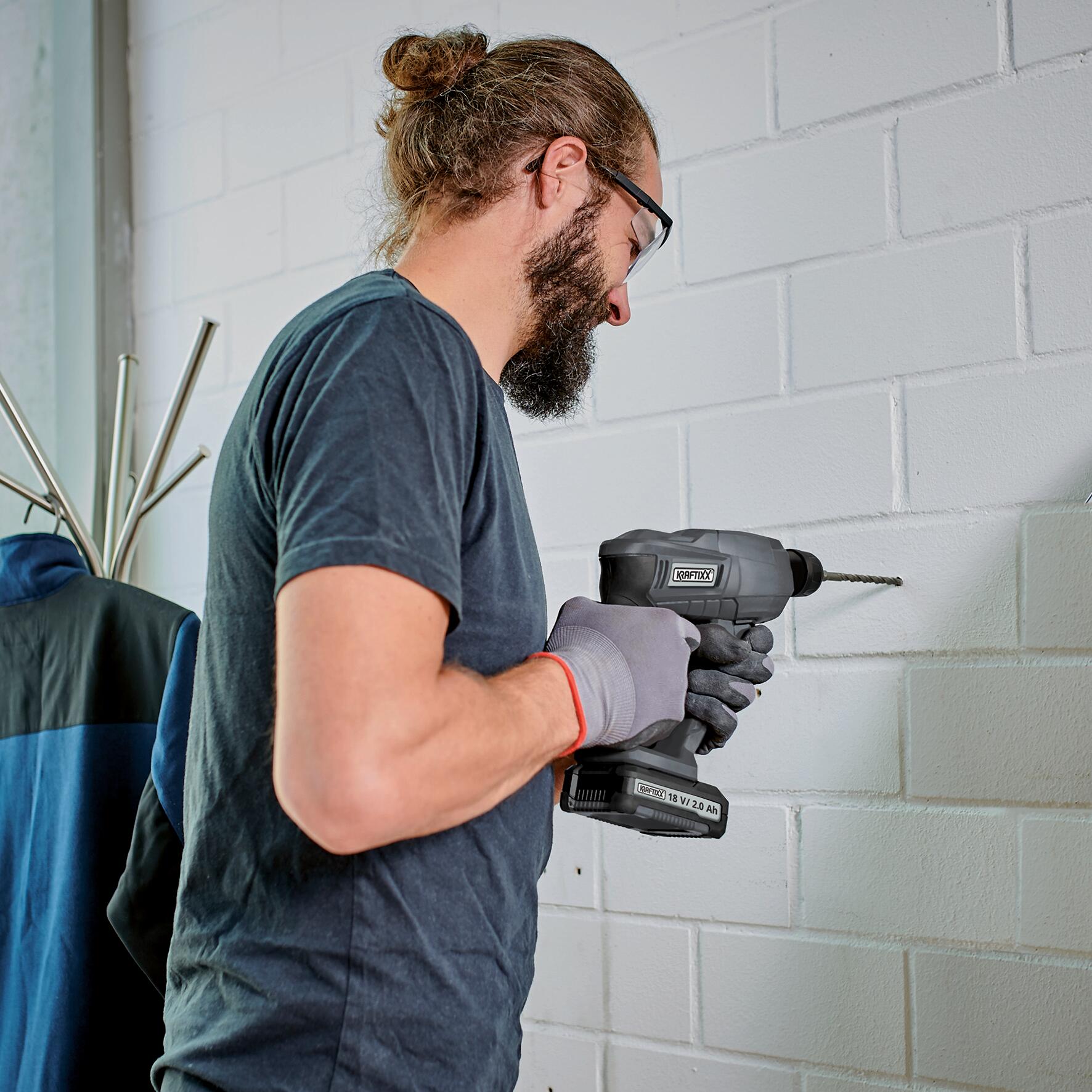 Kraftixx Akku-Bohrschrauber KX-BH 18 Li Solo