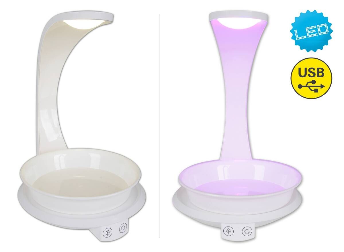 Näve Leuchten Tischleuchte 3176423 weiß Metall Kunststoff H/D: ca. 24x15,5 cm null 20 Brennstellen