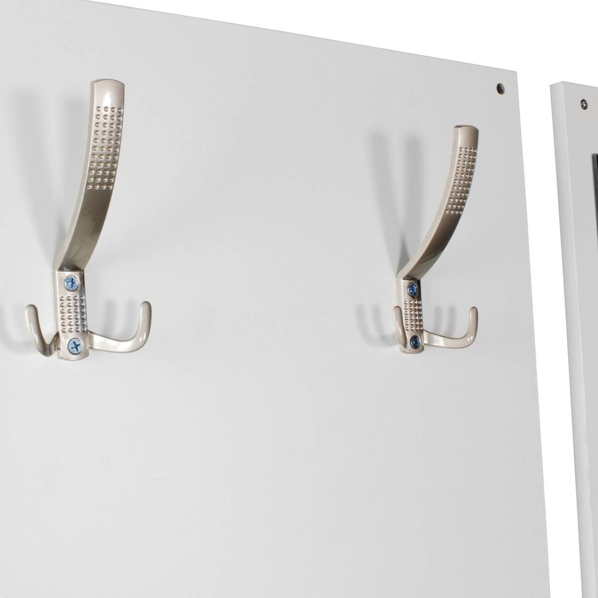 Garderobe weiß B/H/T: ca. 80x180x80 cm