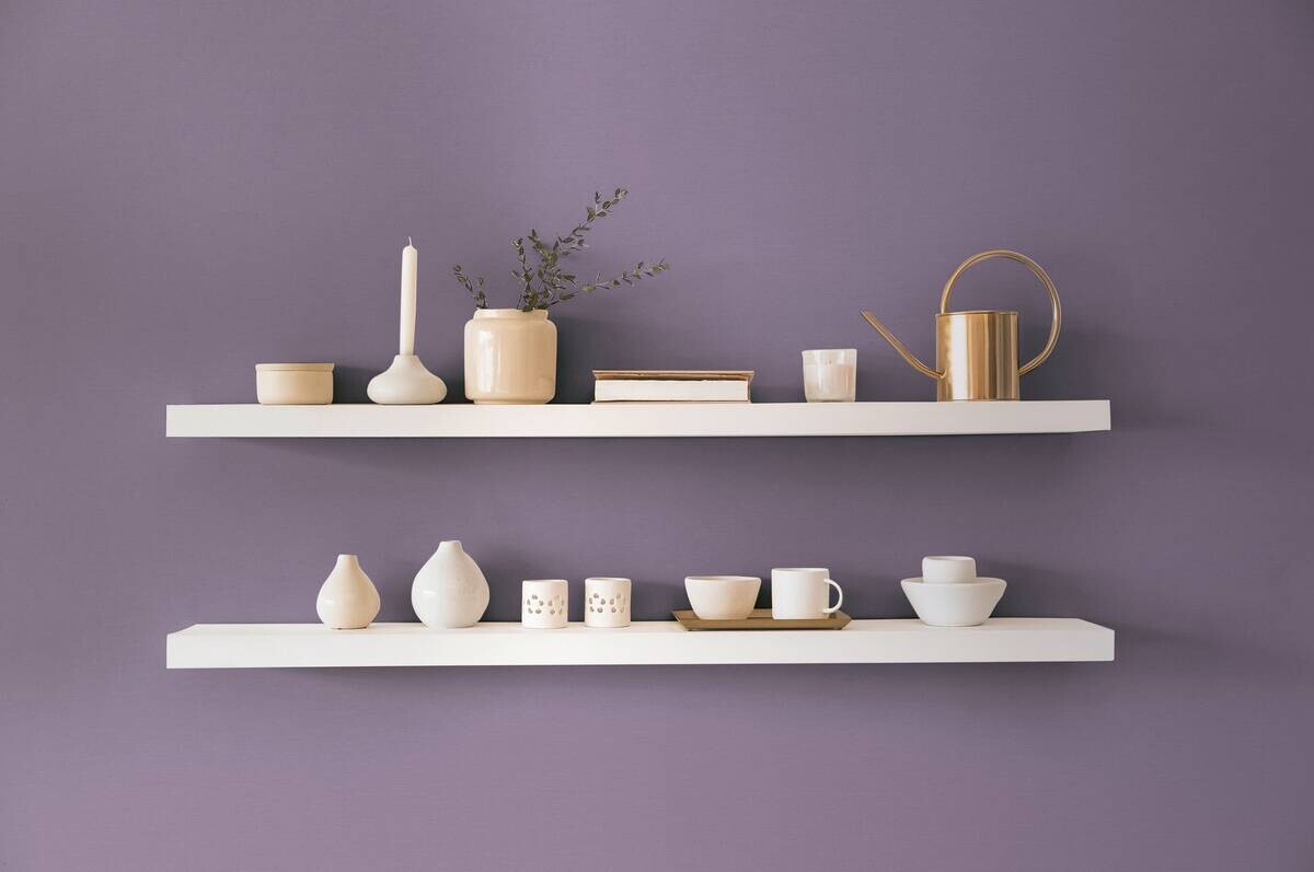 A.S.Creation Vliestapete lila B/H/D: ca. 53x1005x8,3 cm