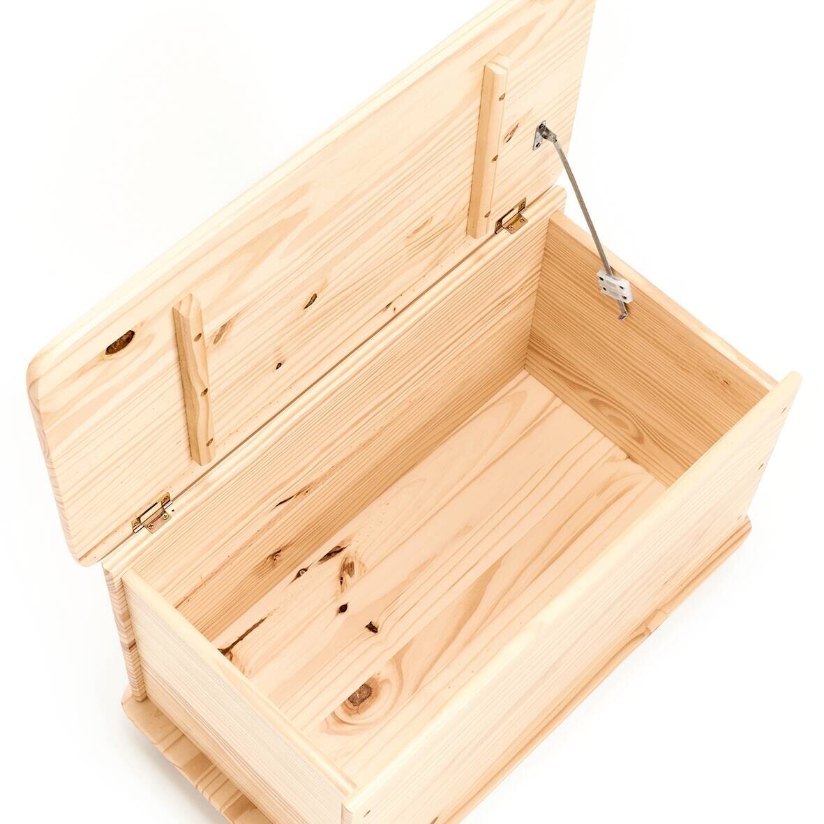 Zeller Aufbewahrungstruhe natur Kiefer B/H/L: ca. 40x45x73 cm