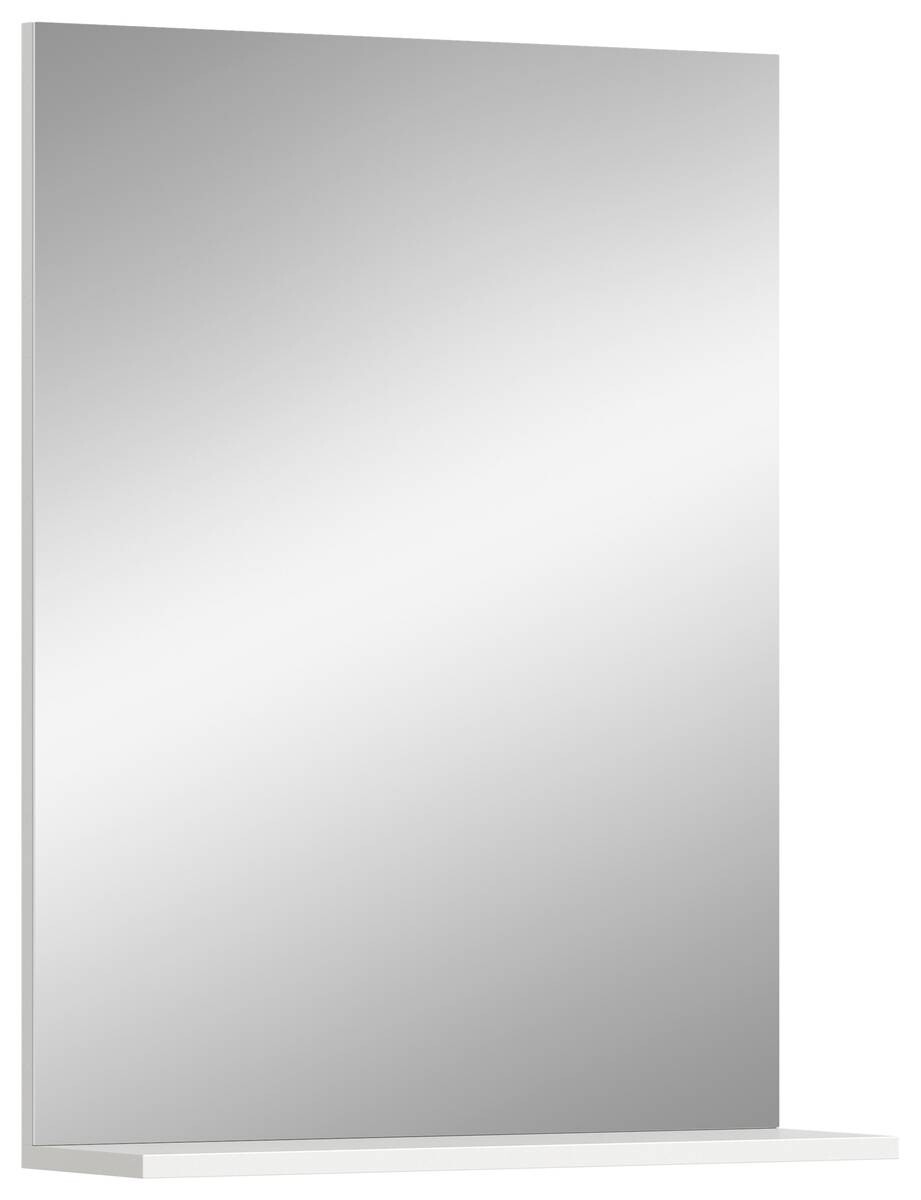 Badspiegel Scout weiß weiß Hochglanz B/H/T: ca. 60x79x18 cm