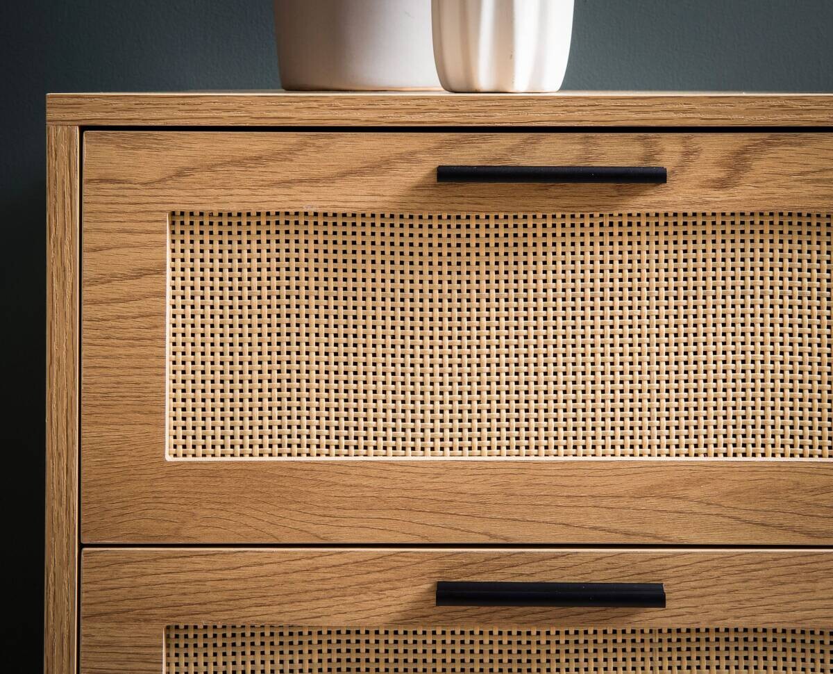 Sideboard natur Eiche Optik B/H/T: ca. 80x82x36 cm