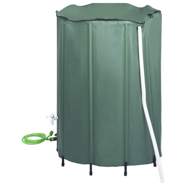 vidaXL Wassertonne grün