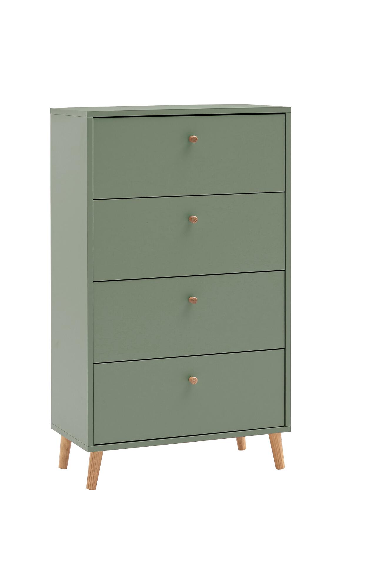 Kommode Bjarne Pistazie B/H/T: ca. 60,1x101,3x33 cm Kommode Bjarne Pistazie B/H/T: ca. 60,1x101,3x33 cm