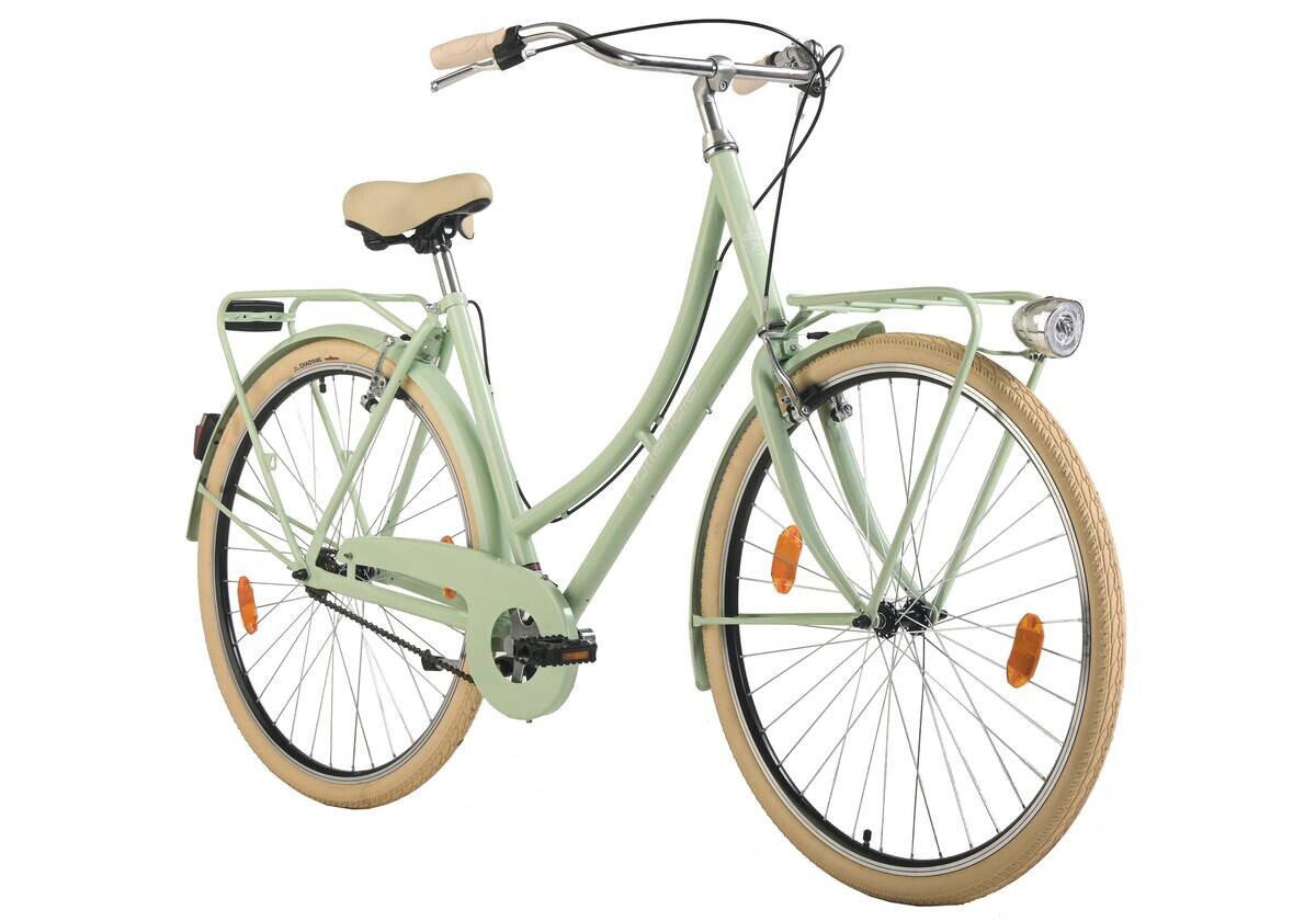 Hollandia Hollandrad Feelgood 167C 28 Zoll Rahmenhöhe 53 cm 1 Gänge grün grün ca. 28 Zoll
