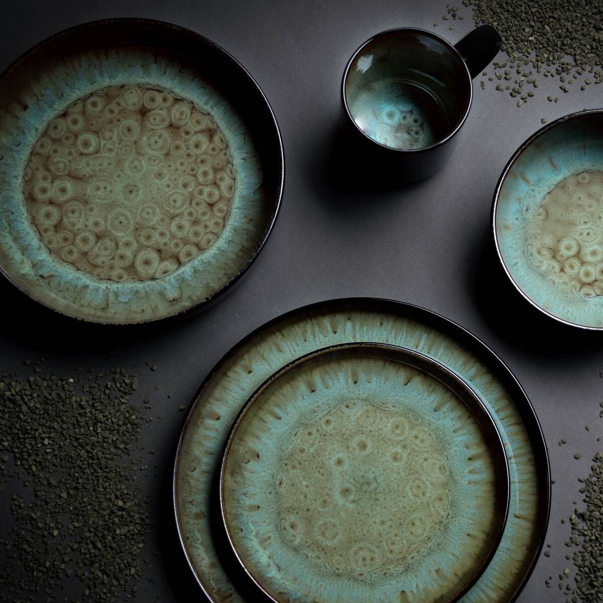 CreaTable Kombiservice Nordic Fjord Green