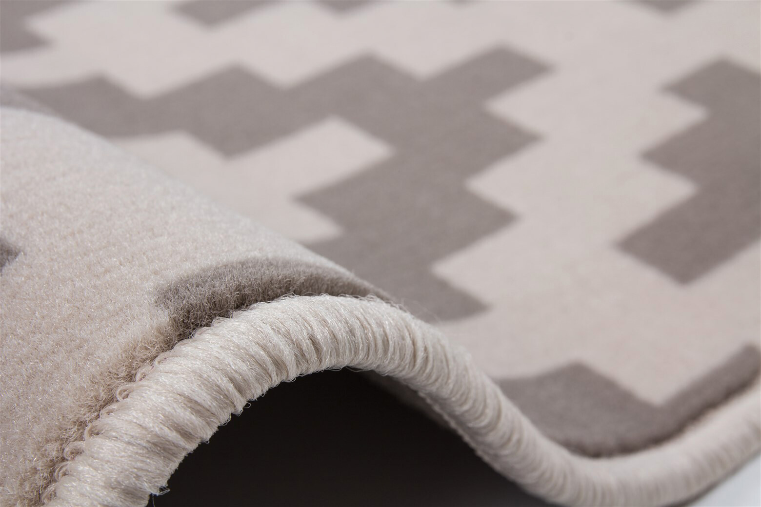 Kayoom Kurzflorteppich Now! 325 taupe B/L: ca. 80x150 cm